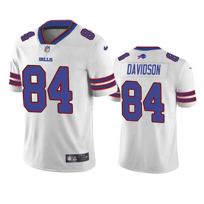 Men & Women & Youth Buffalo Bills #84 Zach Davidson White Vapor Untouchable Limited Stitched Jersey